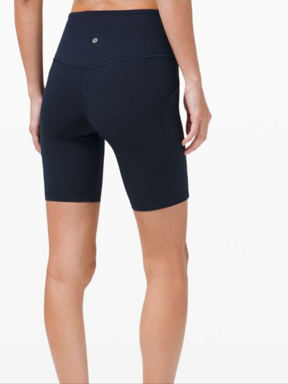 lululemon  Align High-Rise Bike Shorts Size 12 True Navy
